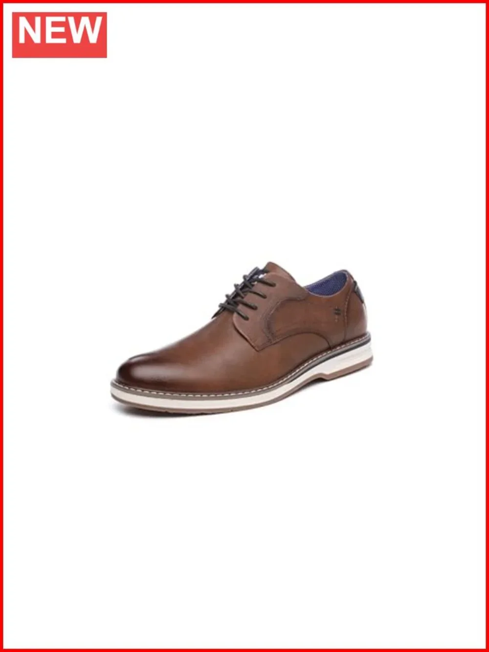 Men's Oxford Shoes Lace-Up Dress Shoes for Business Wedding Travel